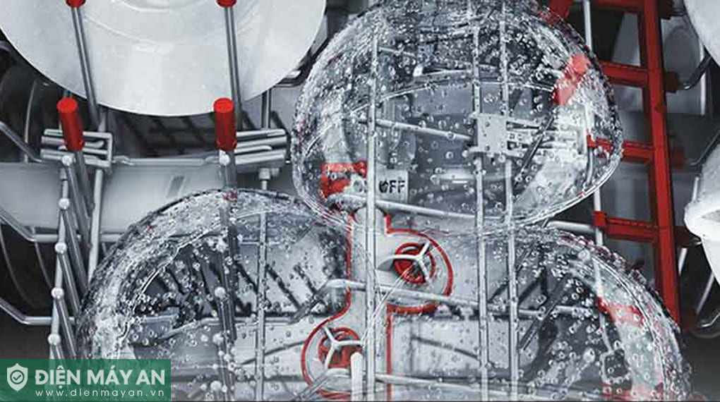 Máy rửa bát độc lập Bosch Serie 6 Sấy Zeolith SMS6ZCI85M